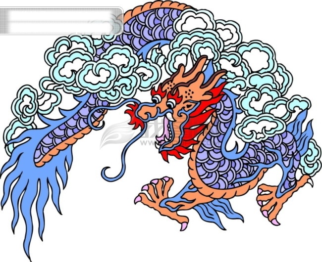 精品 传统文化 原图 龙 龙纹图案 中国龙 矢量图 其他矢量图
