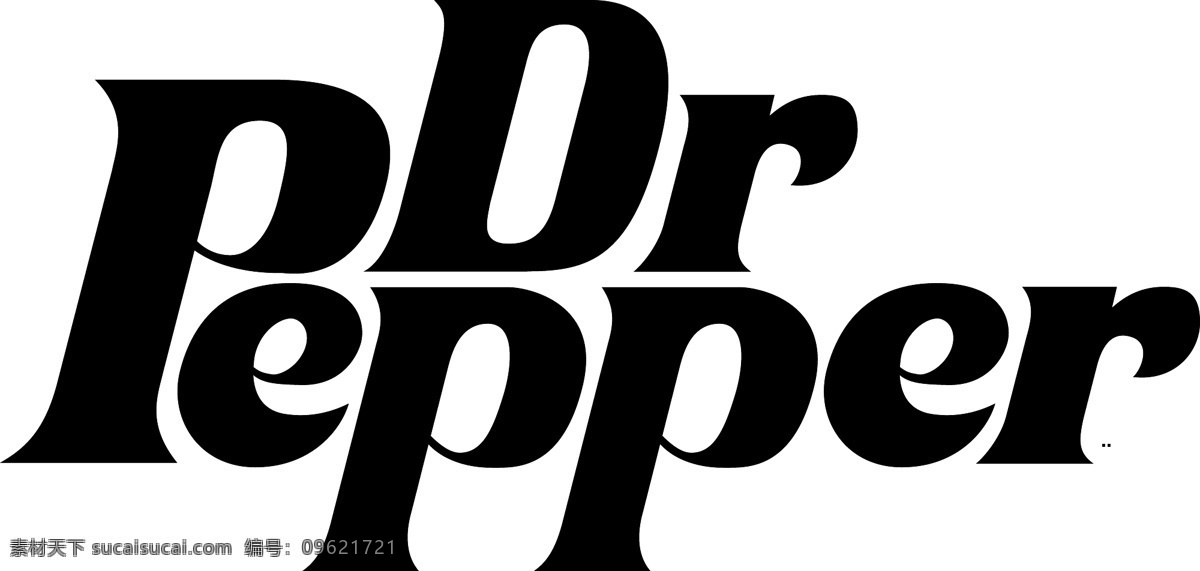 胡椒 博士 dr pepper 标识 标识为免费 白色