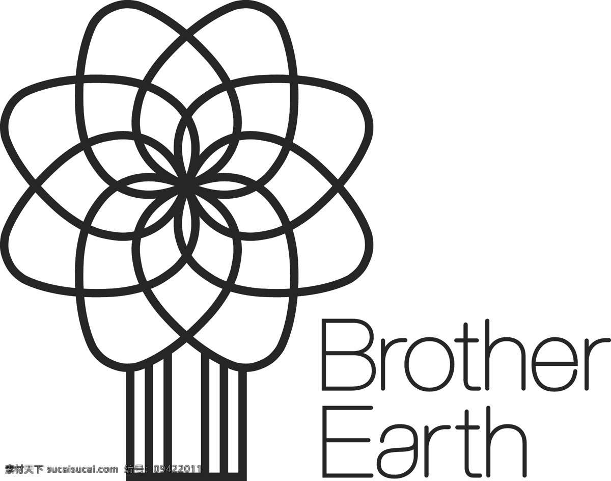 兄弟 打印机 logo 标识标志图标 标志logo 企业 标志 brother 矢量 psd源文件 logo设计