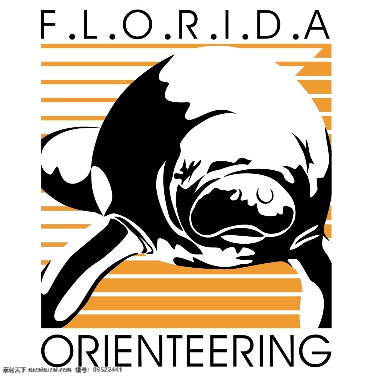 佛罗里达州 定向 免费 标志 佛罗里达 psd源文件 logo设计