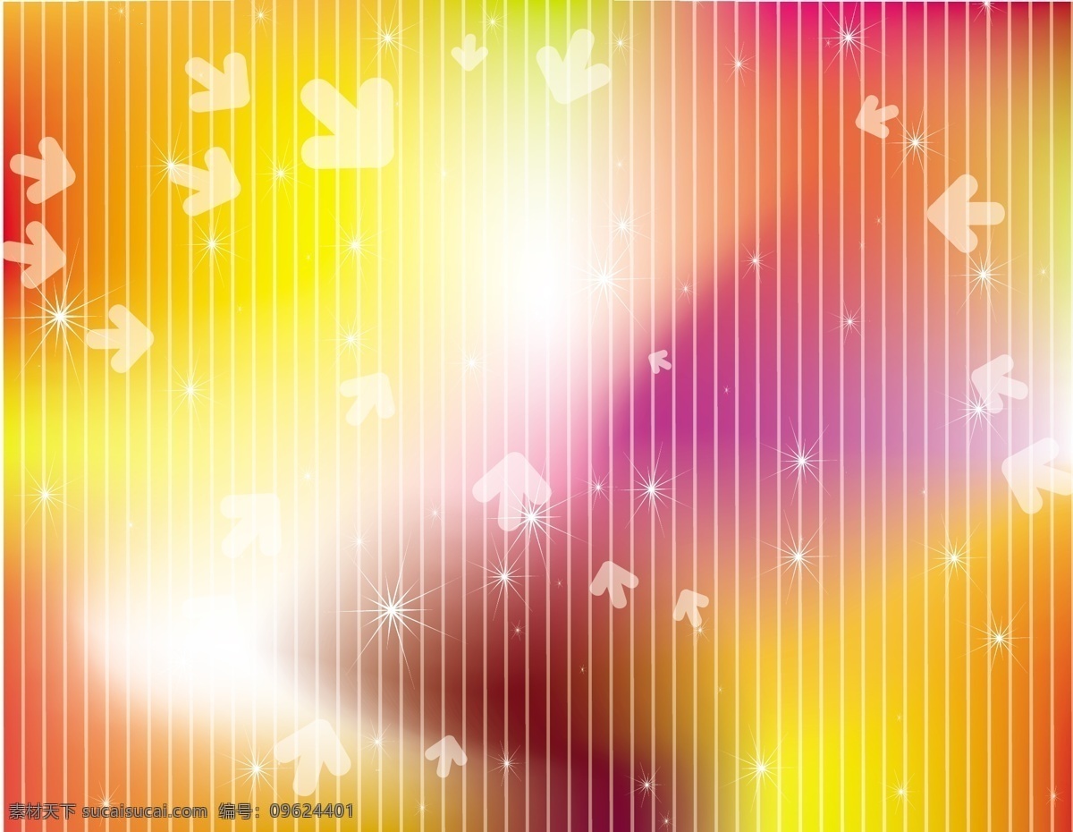 荧光线矢量 线条 箭头 模板 光爆 爆炸 天空网 光明 矢量背景 颜色 条纹 条纹的影响