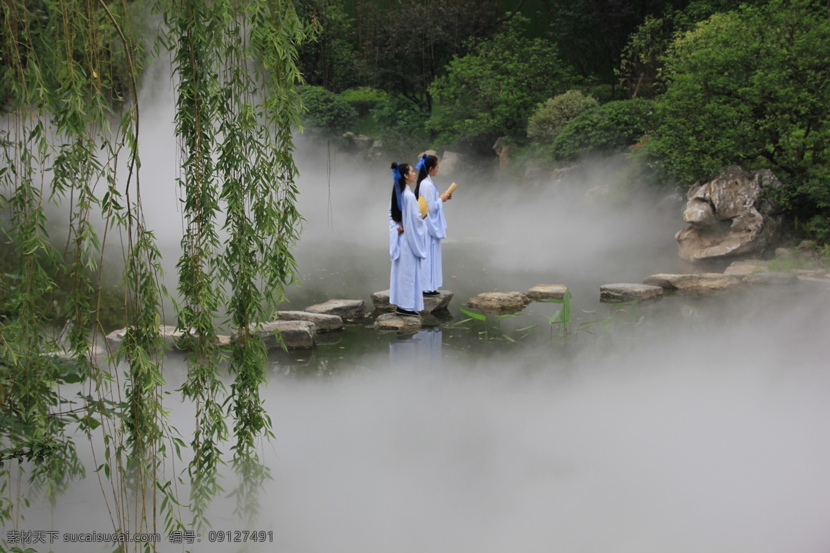 你侬我侬 梁祝 神仙眷侣 两小无猜 仙境 相亲相爱 天长地久 卿卿我我 书生 古装 柳梢头 河边 文化艺术 传统文化