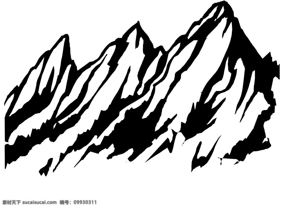 山川景色 风景建筑 矢量 eps0133 设计素材 自然风光 矢量图库 白色