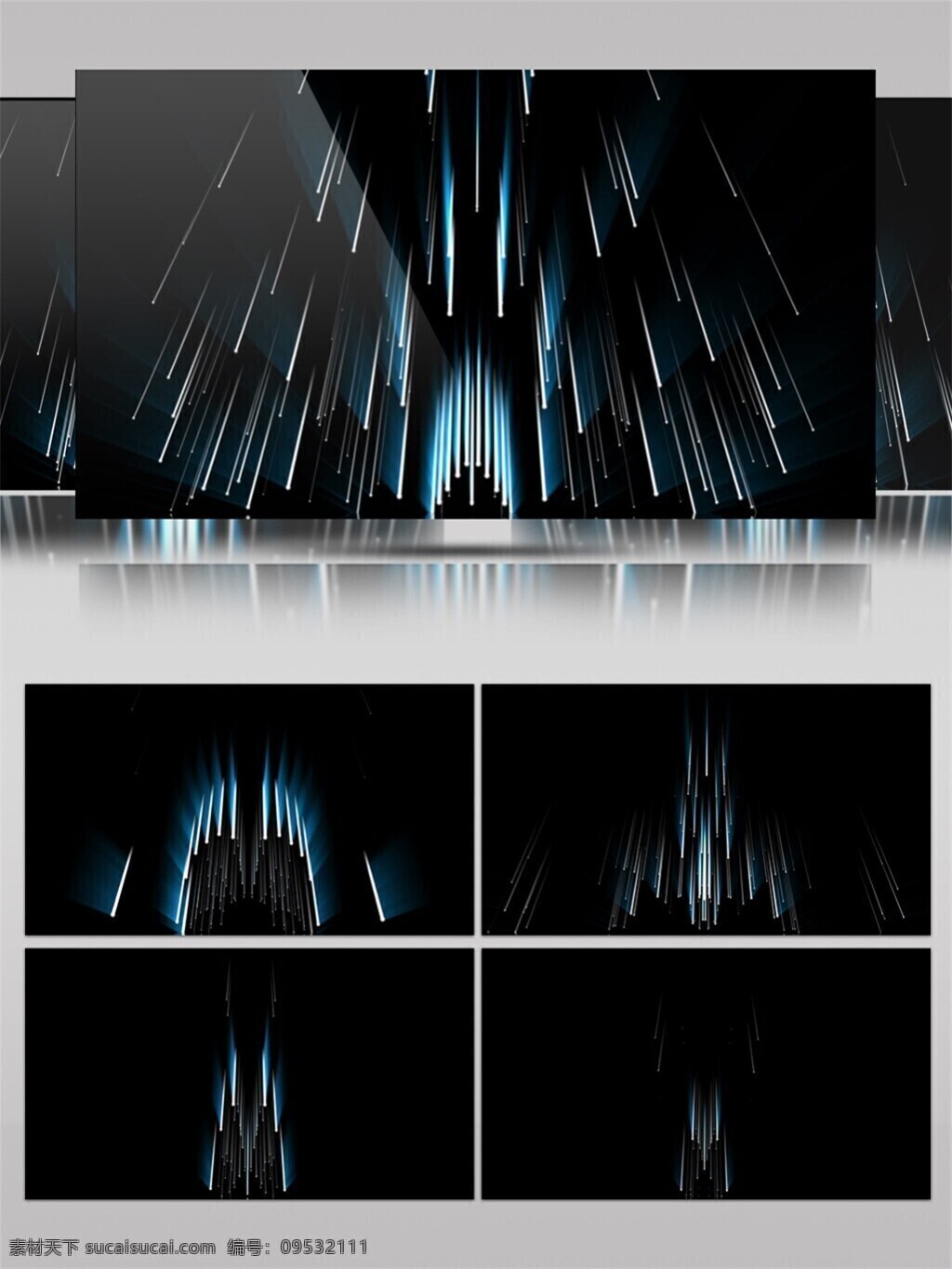 蓝色 雨滴 光束 动态 视频 激光 梦幻 唯美背景素材 舞台背景素材 星际 led 闪烁 灯光