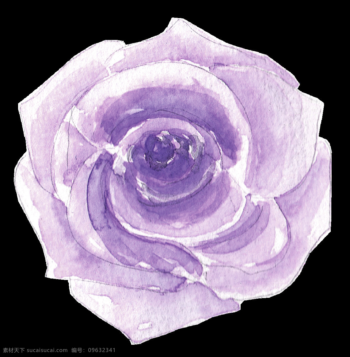 紫 馨 花蕊 卡通 透明 花束 紫色 透明素材 免扣素材 装饰图案