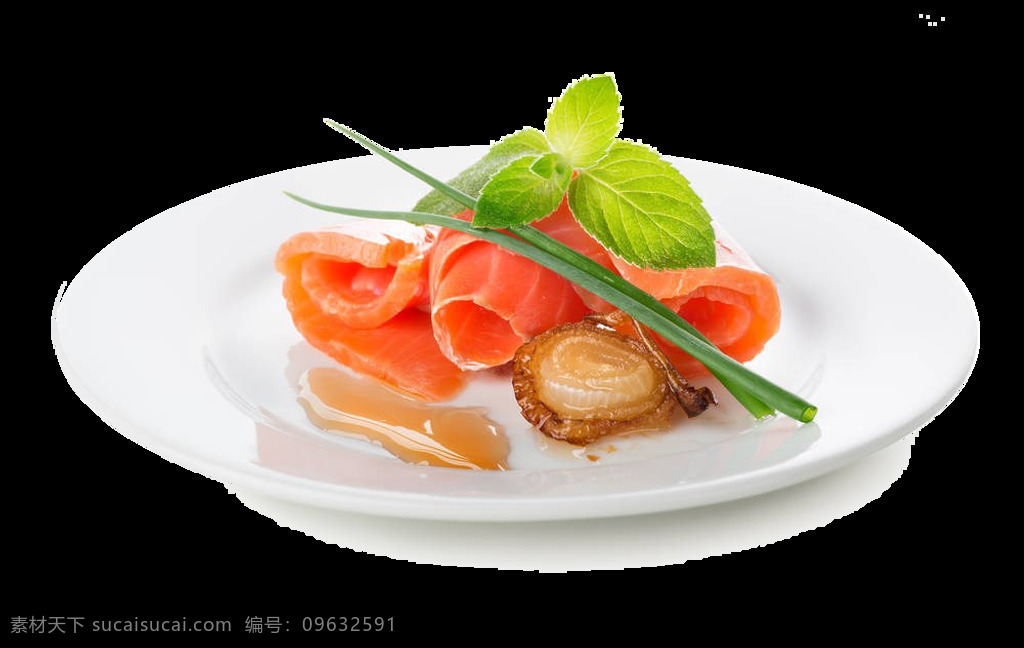 简约 日式 三文鱼 料理 美食 产品 实物 白色盘子 产品实物 刺身 日料 日式美食