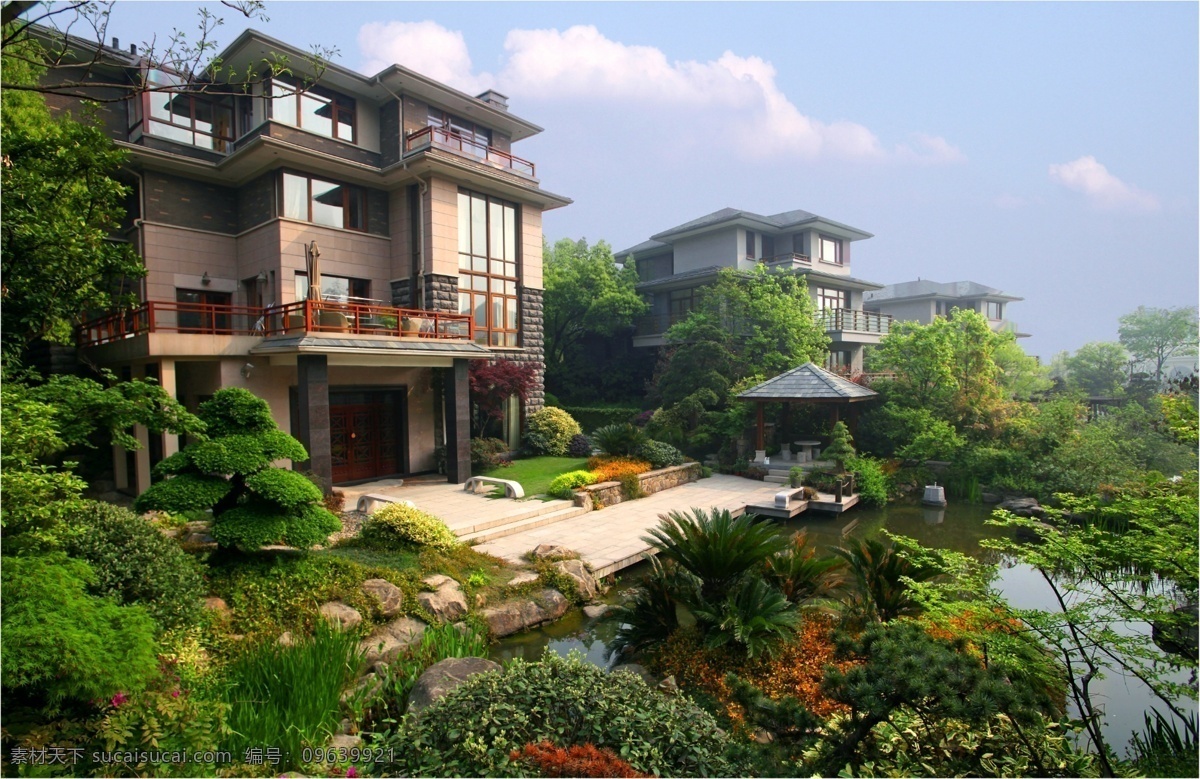 别墅 房屋 房子 高楼 花草树木 建筑景观 建筑摄影 楼盘风景 自然景观 楼宇 商品房 楼房 树叶 建筑园林 矢量图 建筑家居