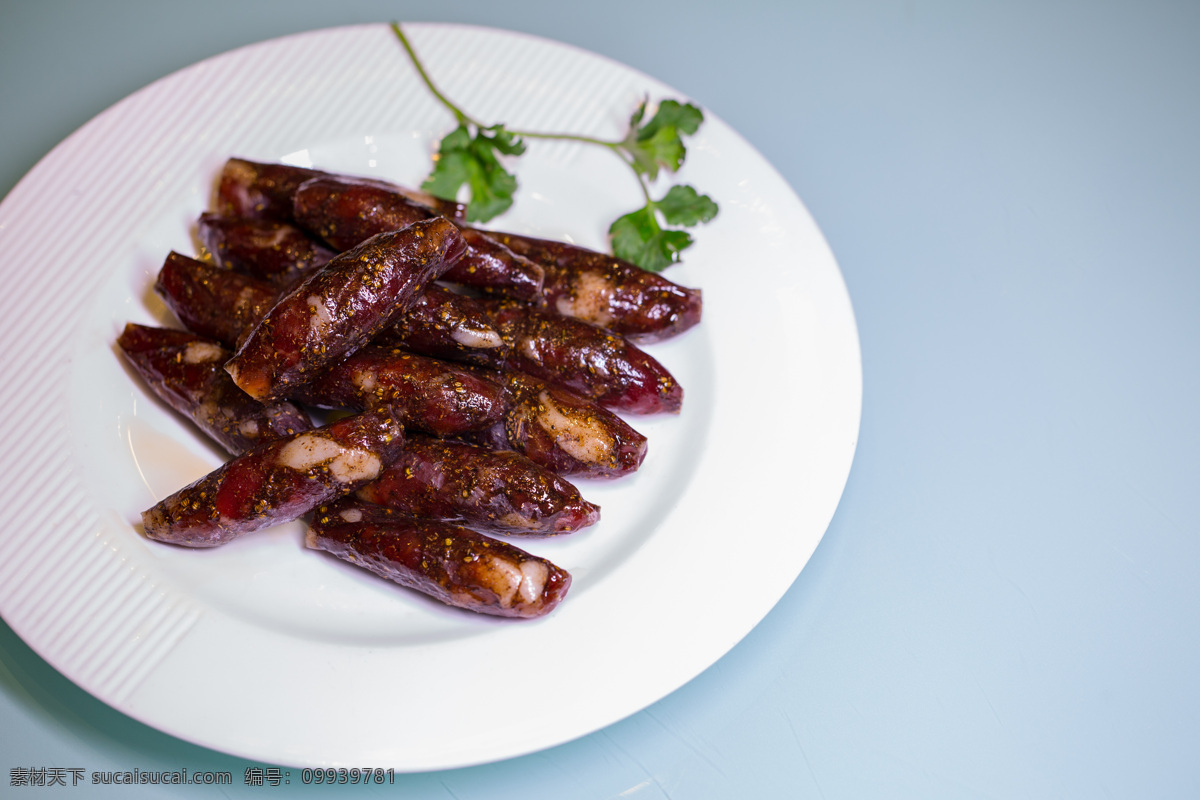 猪肉肠 腊肠 灌肠 博山香肠 特色菜 餐饮美食 传统美食