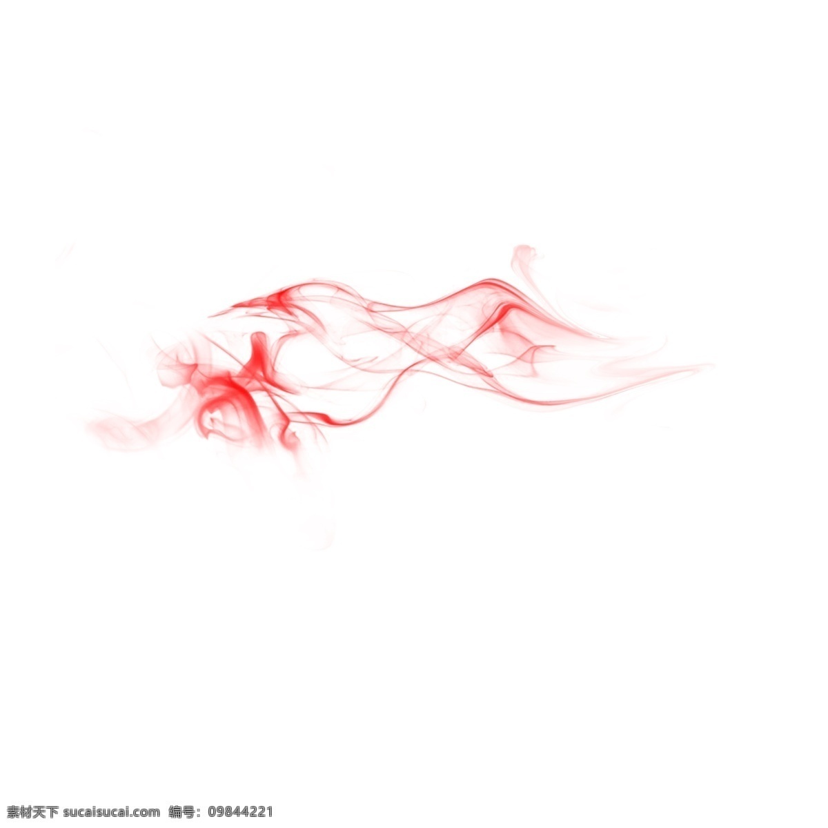 水彩 红色 烟雾 泼墨 卡通 手绘 创意 美丽 缭绕 环绕 颗粒 漂浮 抽象 个性 中国风 绘画 书画
