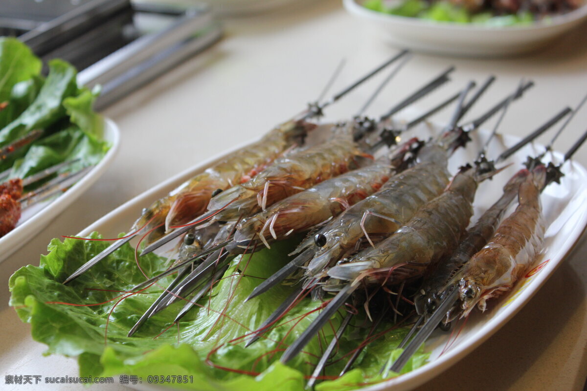 生虾 鲜 虾 虾子 烧烤 活虾 海鲜 海味 虾公 餐饮摄影 传统美食 餐饮美食