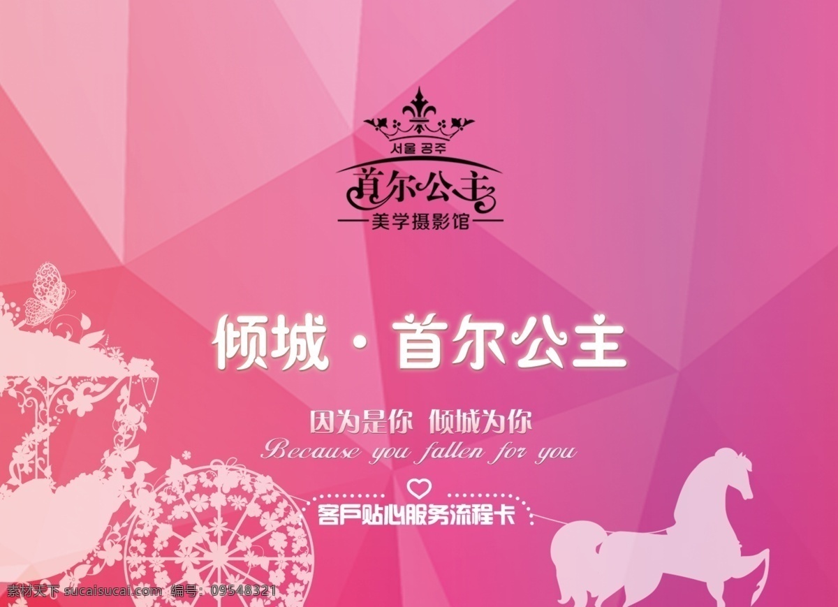 倾城首尔公主 画册封面 菱格 多彩 粉色
