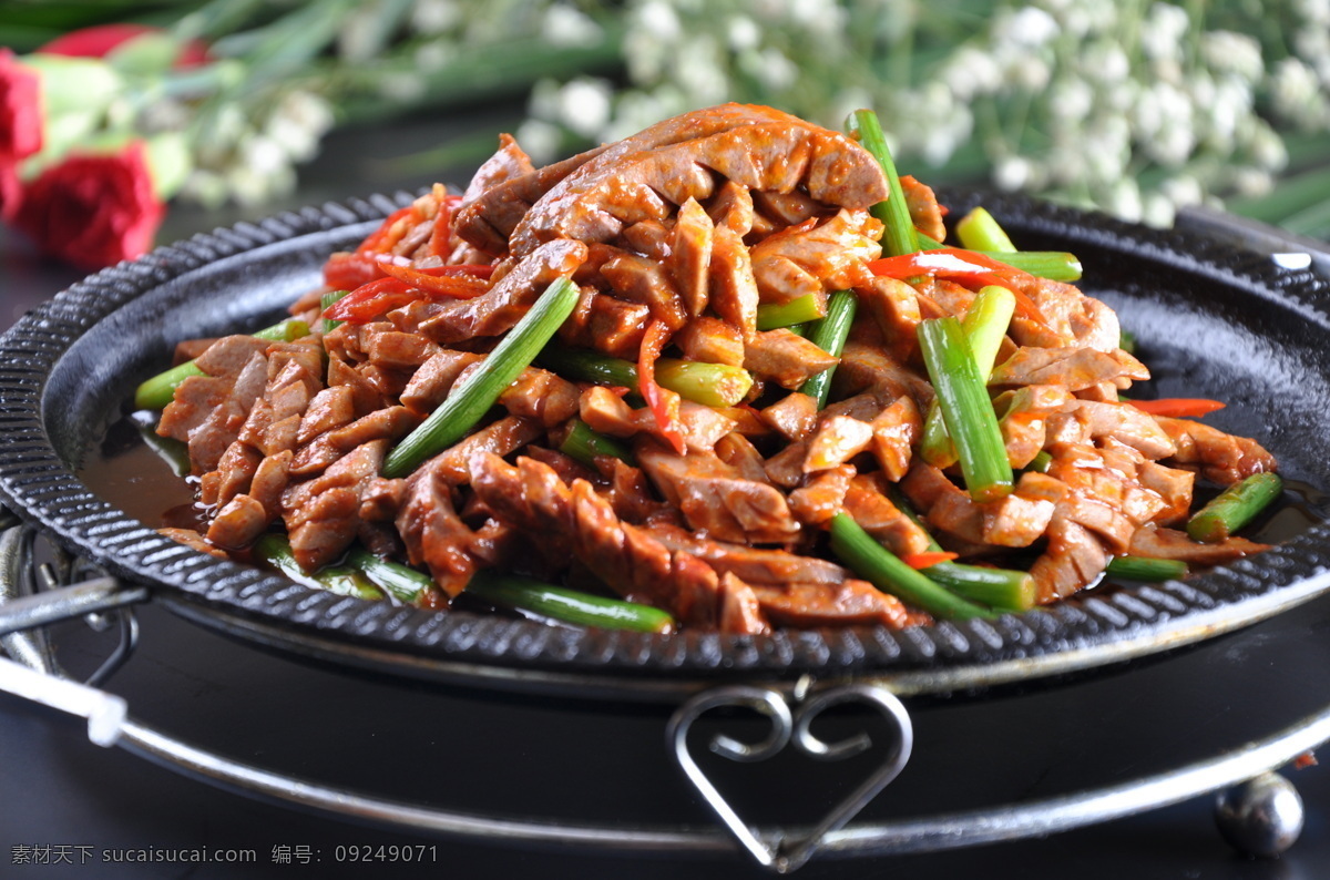 铁板凤尾腰花 铁板 特色菜 名菜 传统名菜 川菜 粤菜 农家菜 炒菜 酒家菜图 中国美食 传统美食 中国菜 餐饮美食