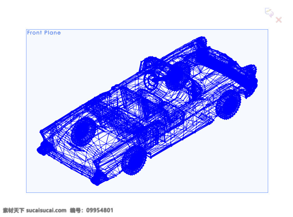 1957 雪佛兰 转变 汽车 cad素材 cad