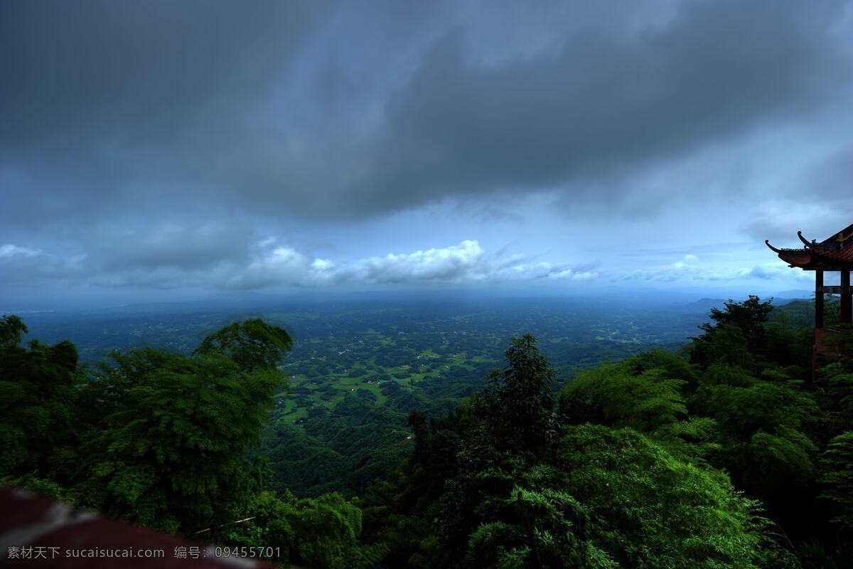 高空 俯视 旅游 旅游摄影 山地 竹海 自然风景 高空俯视 矢量图 日常生活