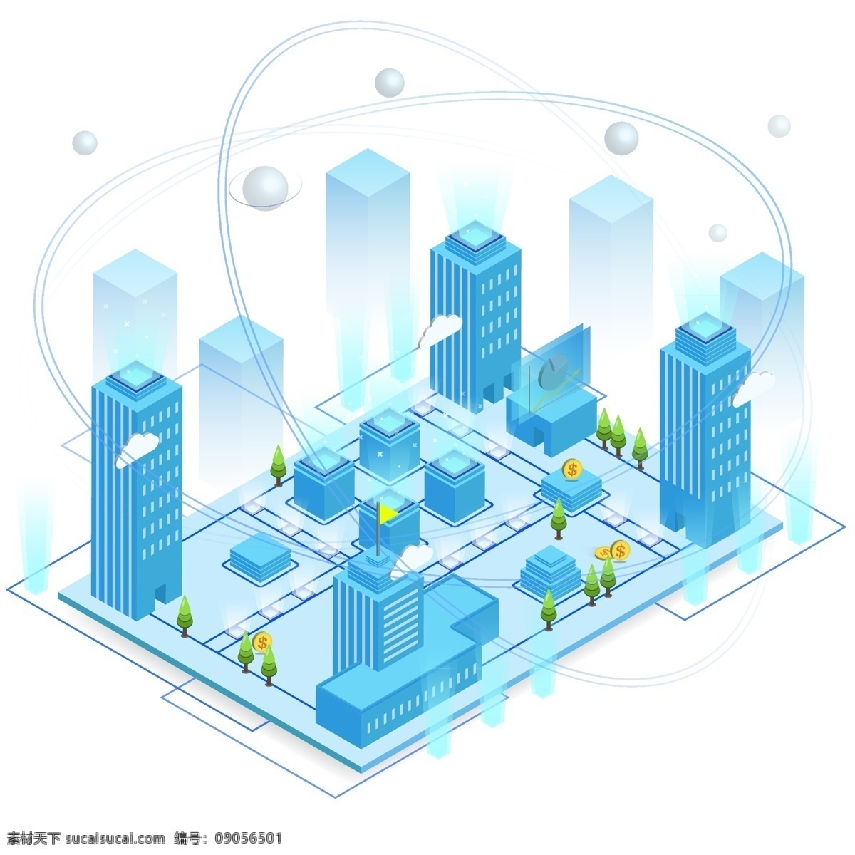 d 科技 互联网 城市 建筑 未来 智慧 信息化 原创 科技城市 2.5d 互联网城市 智慧城市 未来城市 资源供给 信息传递 智能城市 城市管网 管道输送