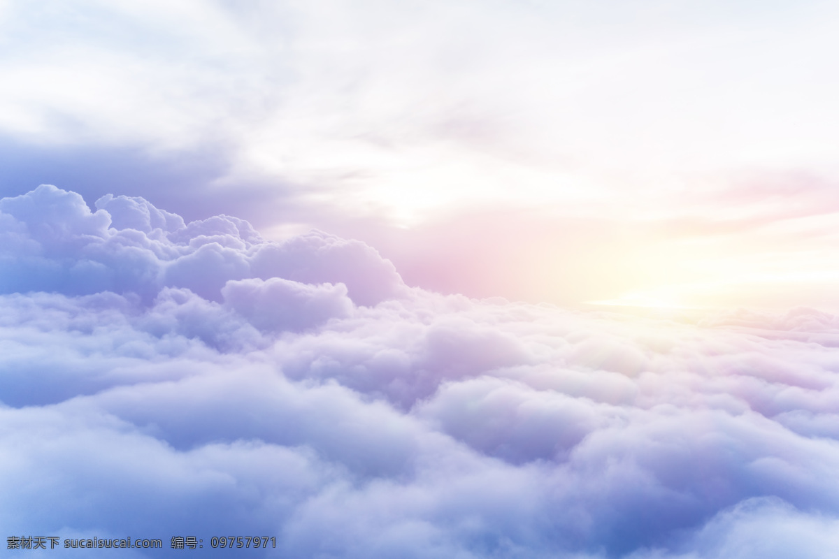 太阳梦幻天空 蓝天白云 白云朵朵 云彩 白云 天空素材 天空背景 云朵 絮状云 自然景观 自然风景