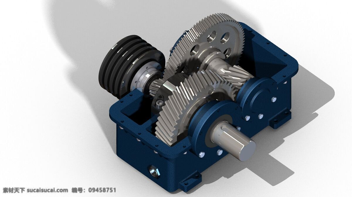 减速器 速度 德 传输 redutor velocidade 3d模型素材 其他3d模型
