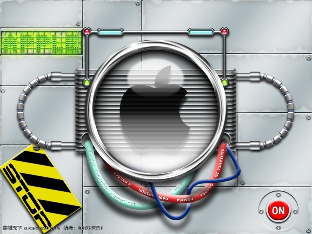 苹果 桌面 三 apple ps插件 ps样式 金属质感 源文件库 苹果桌面三 苹果桌面 psd源文件