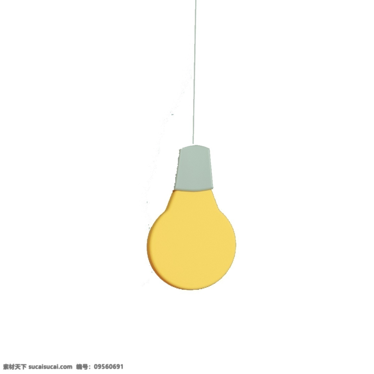 黄色 灯泡 免 抠 图 装饰灯泡 照明灯具 卡通图案 卡通插画 卡通小灯泡 电灯 黄色的灯泡 免抠图