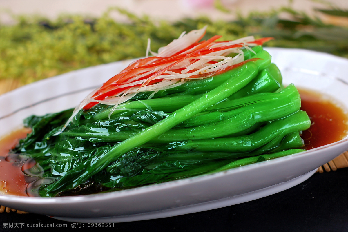 白灼菜心图片 白灼菜心 美食 传统美食 餐饮美食 高清菜谱用图