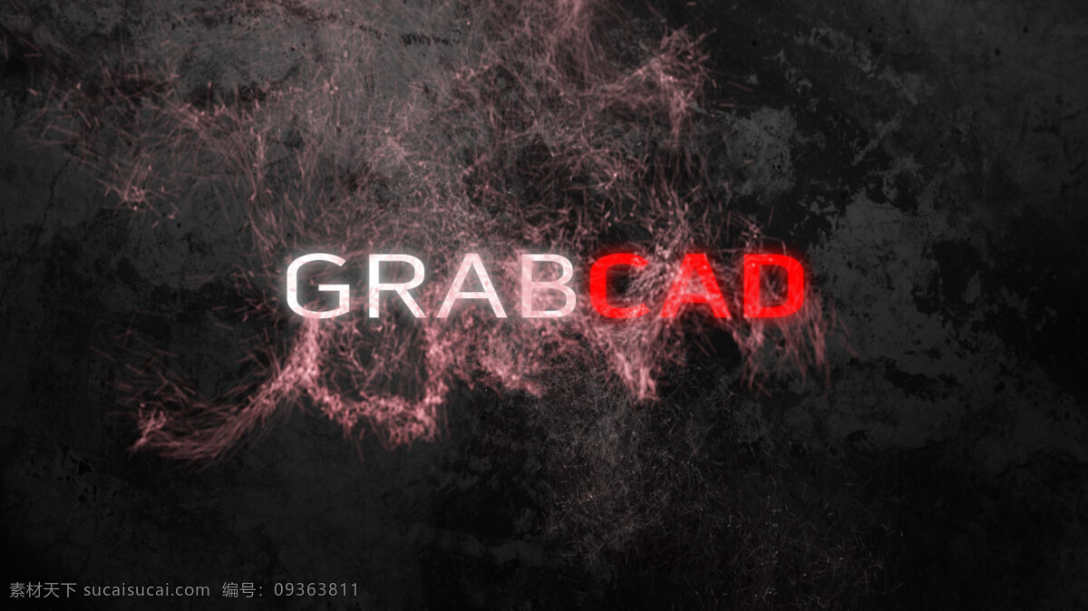 grabcad 标志 颗粒 速度 adobe 动画 之后 安得烈 克莱默 颗粒的影响 3d模型素材 其他3d模型