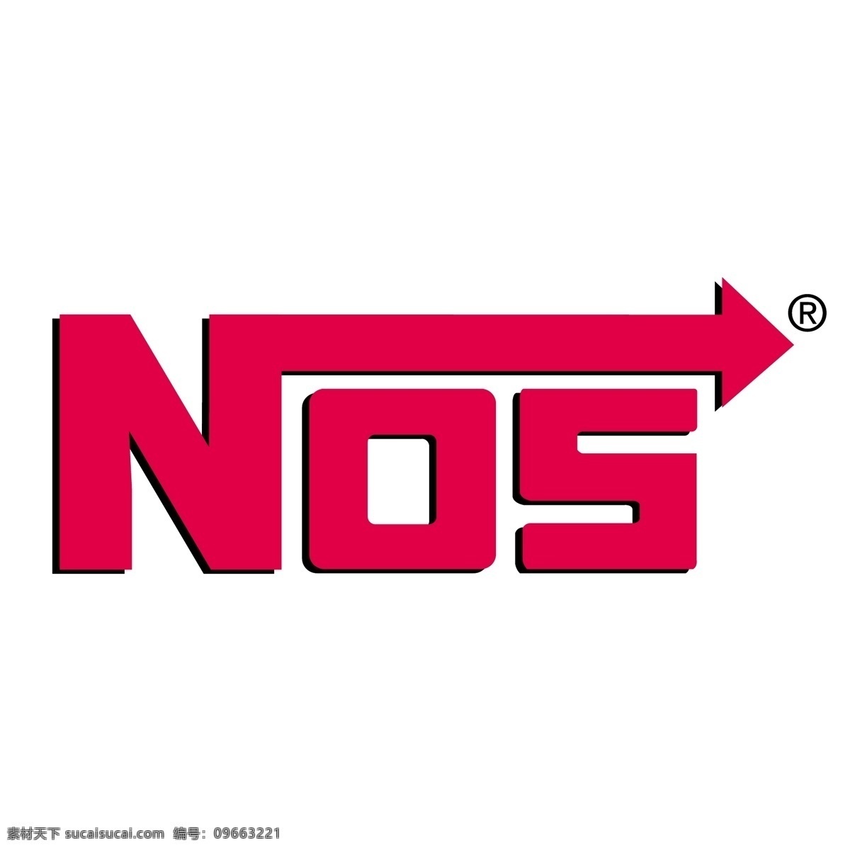 nos 红色