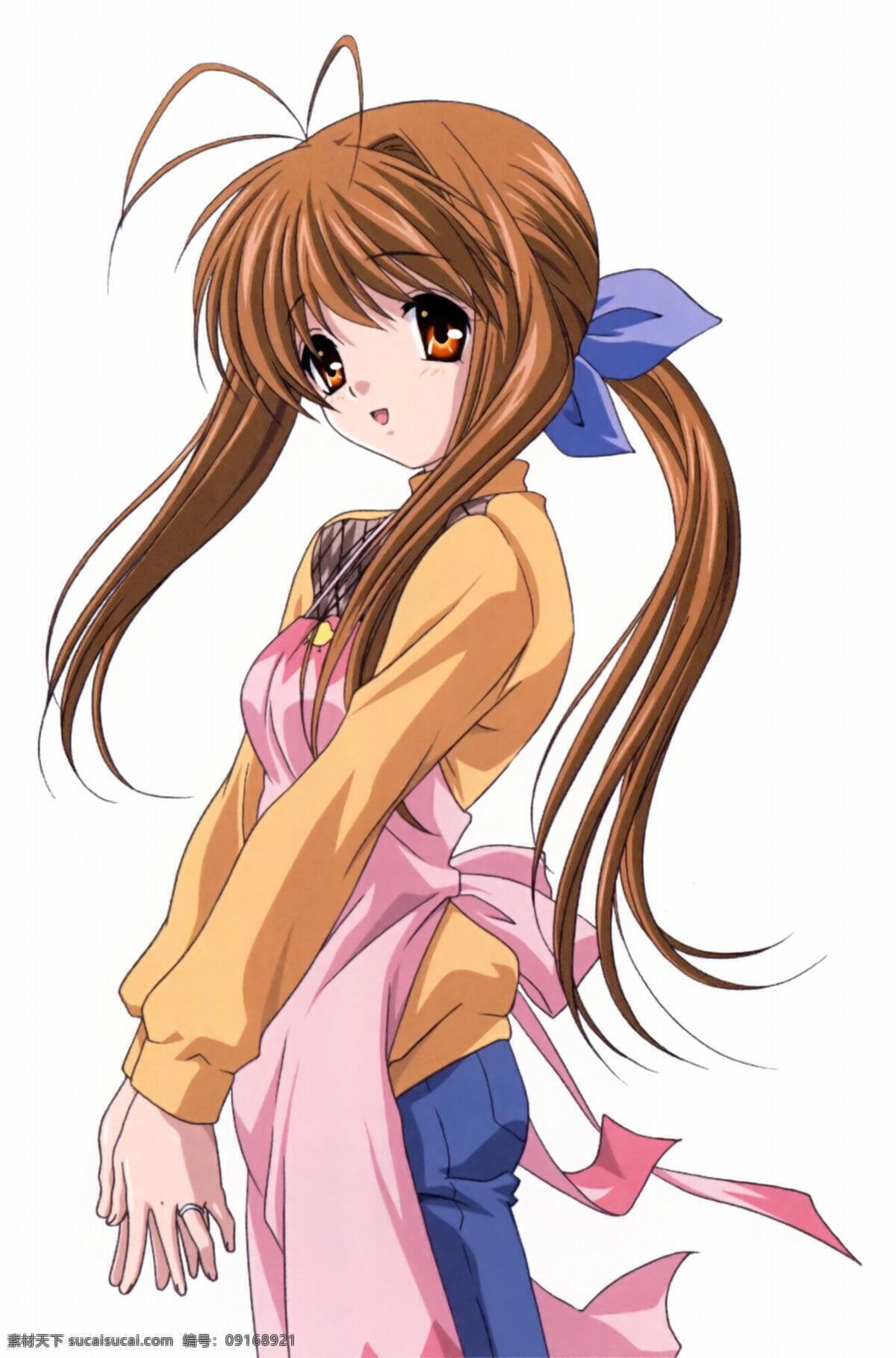 动漫美女 clannad 美女 围裙 美女壁纸 手绘美女 动漫壁纸 高清壁纸 壁纸 动漫人物 动漫动画