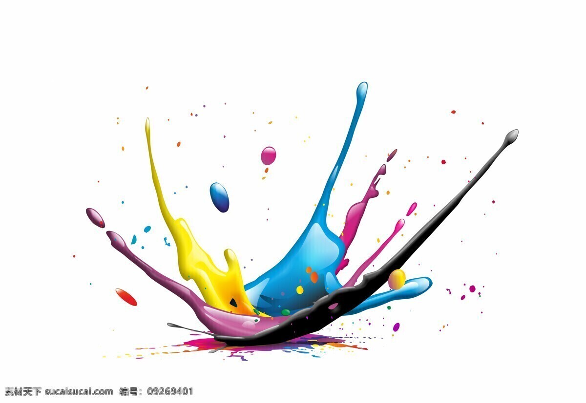 颜料 喷溅 颜料喷溅 油漆喷溅 彩色颜料 其他类别 生活百科