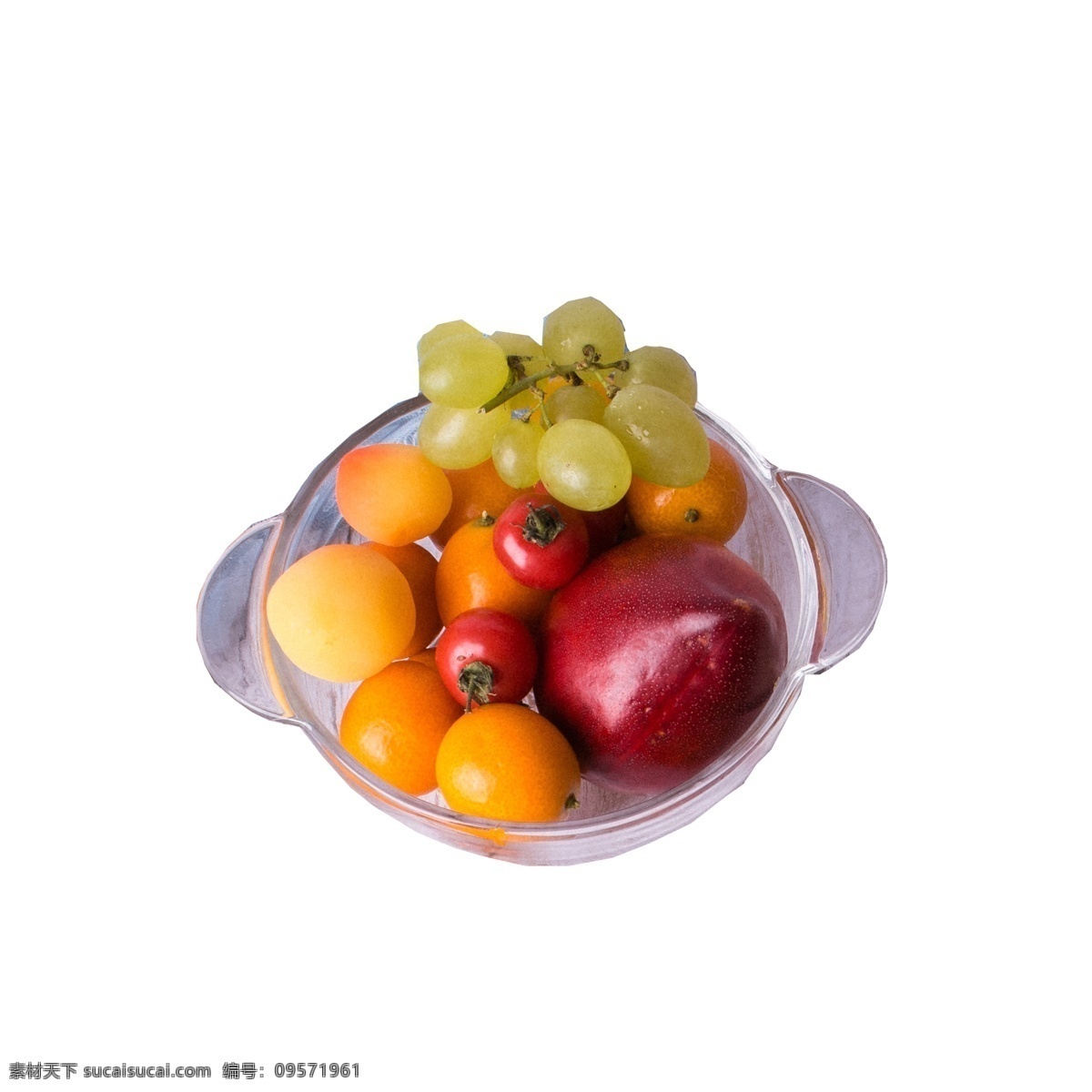 果盘里的水果 水果 美味水果 实物 实物免扣 实物下载