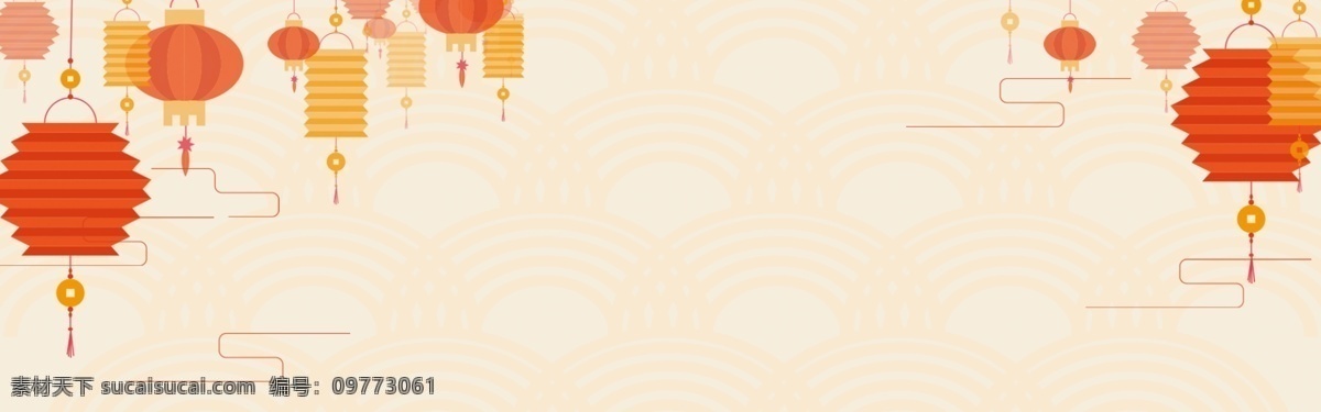 黄色 扇子 2019 新春 元旦 banner 背景 红色 喜庆 春节 简约 传统节日 新年快乐 猪年 中国年 bnaner