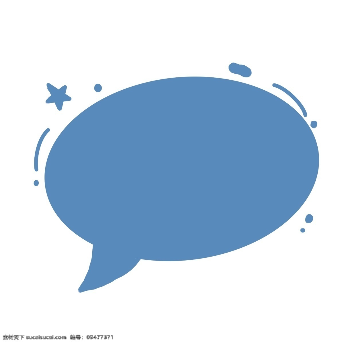 简单 对话框 手绘 星星 可爱 对话款 蓝色 简约 框 卡通 简单圆形 星星对话框 圆形 卡通手绘