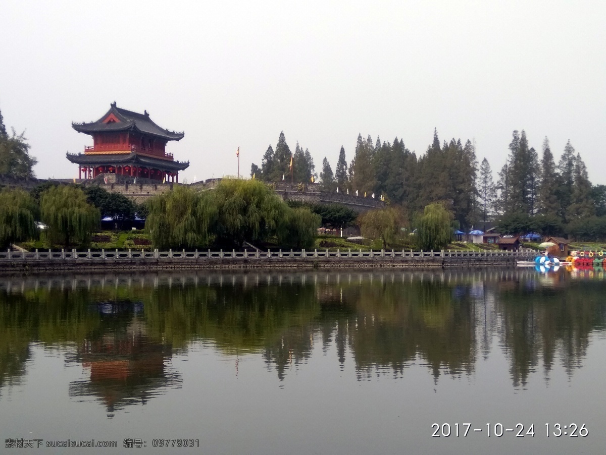 古城荆州 古城 荆州 东门城楼 寅宾楼 东门景区 自然景观 风景名胜