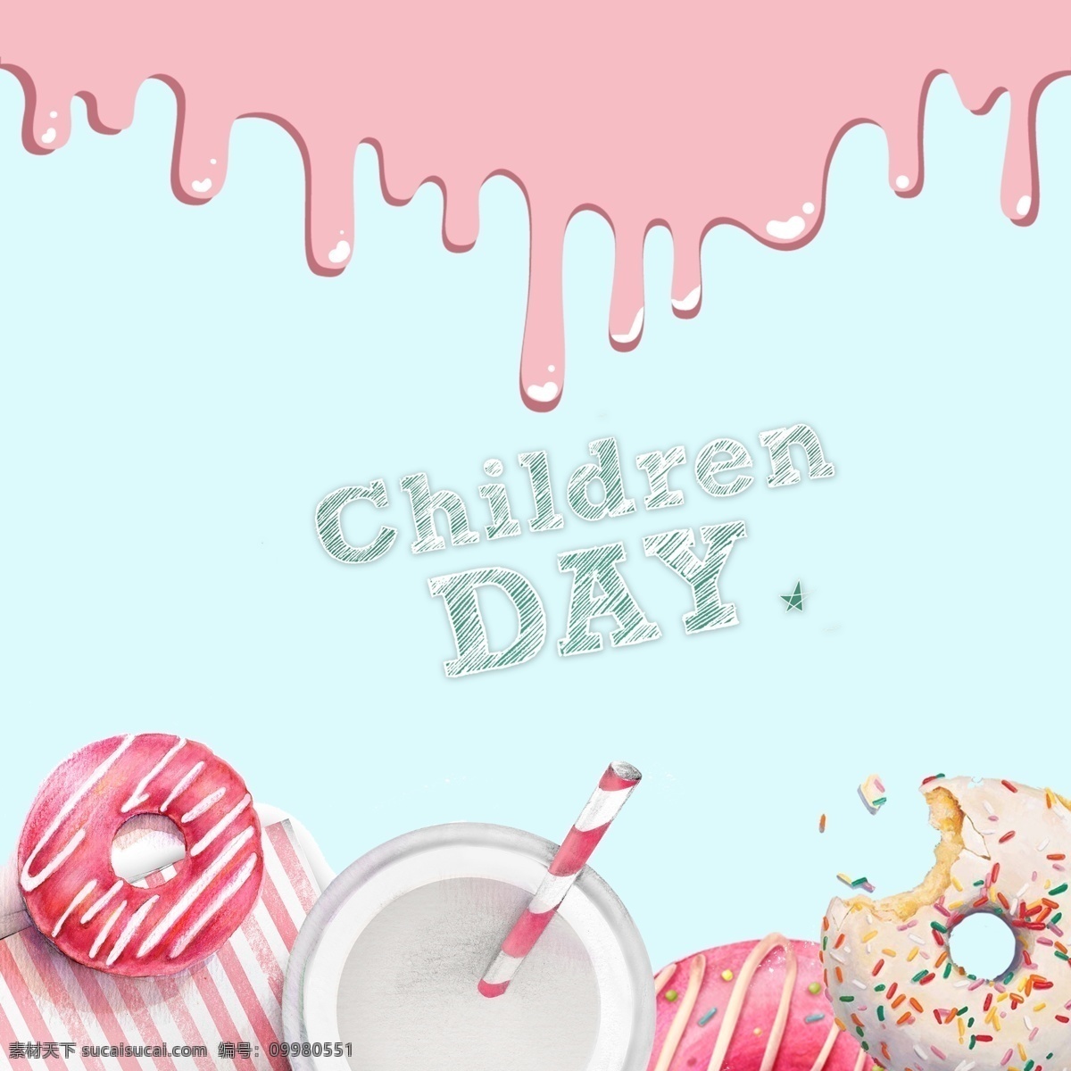 背景 图像 软 粉红色 甜甜 圈 天 甜点 软饮料 一个 油炸 饼 儿童