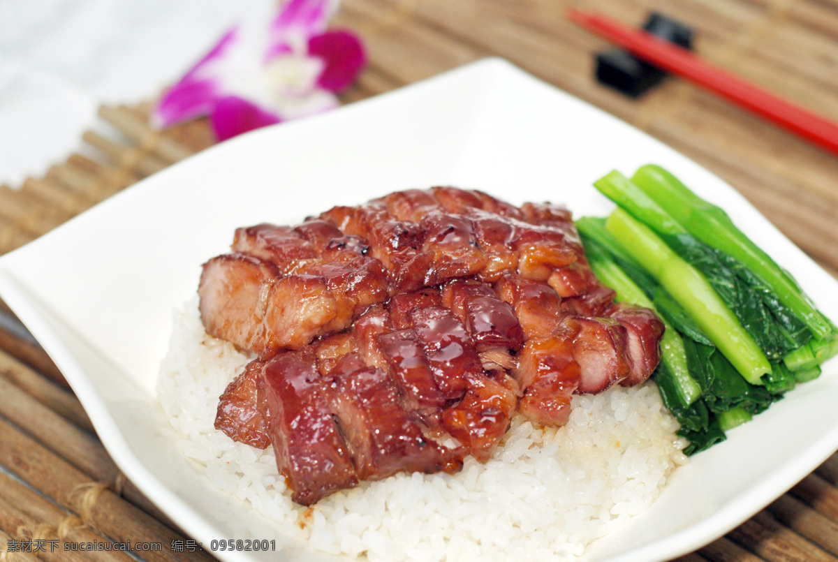 叉烧饭 蜜汁叉烧饭 叉烧 美味叉烧饭 酱爆叉烧饭 传统美食 餐饮美食