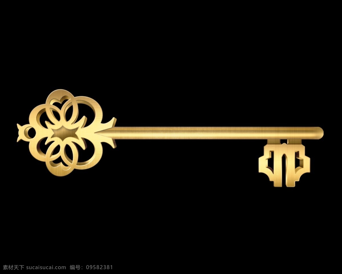 金钥匙 金色钥匙 爱心 金色 金属 钥匙 平面素材 包装设计