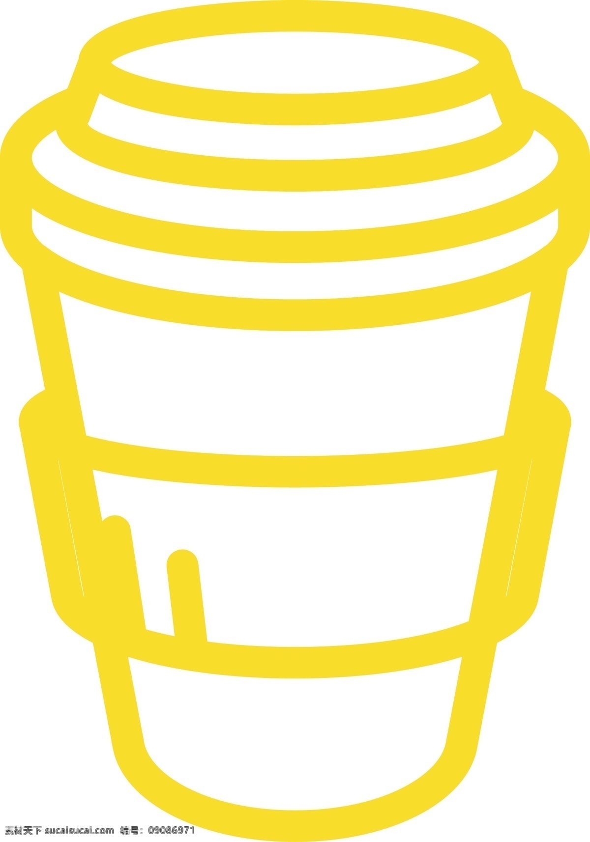 黄色 饮料 杯子 免 抠 图 黄色瓶子 ui应用图标 网页图标 电脑图标 卡通图案 卡通插画 新鲜饮料 果汁 免抠图