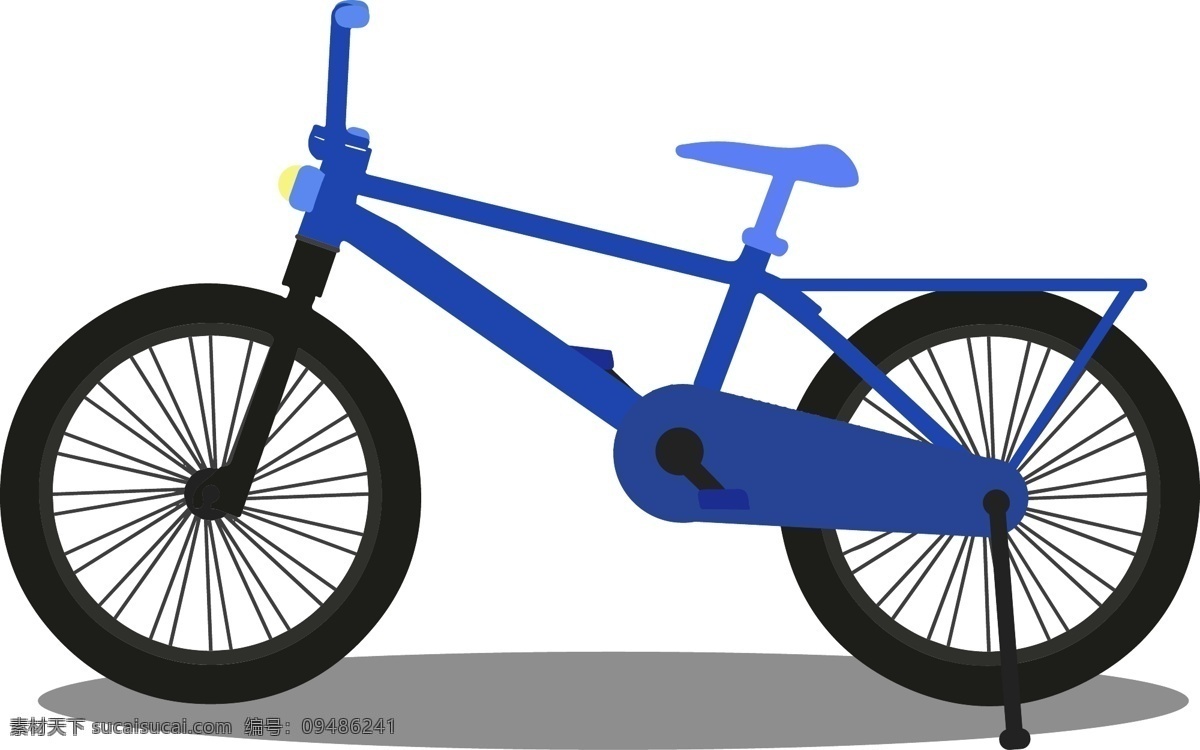 简约 扁平 卡通 中小学生 开学 自行车 上下学 中小学 脚踏车 单车 通勤