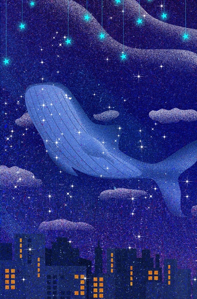 鲸鱼插画图片 鲸鱼矢量插画 扁平化 矢量分层 鲸鱼 插画 源文件 流星 梦境 夜晚 湖面 月亮 灯塔 蓝鲸 粉色 彩虹 夜空 卡通设计 小清新 壁画 壁纸 电视背景墙 时尚 简约 文化艺术 传统文化 生物世界 海洋生物 深海 蓝色 唯美 奇幻 海洋动物 热带鱼 鲲 北冥有鱼