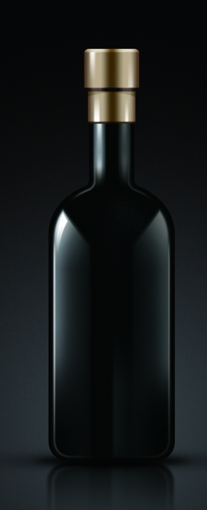 ps 分层 黑色 玻璃瓶 包装效果 包装设计 ps分层 醋瓶子 原创