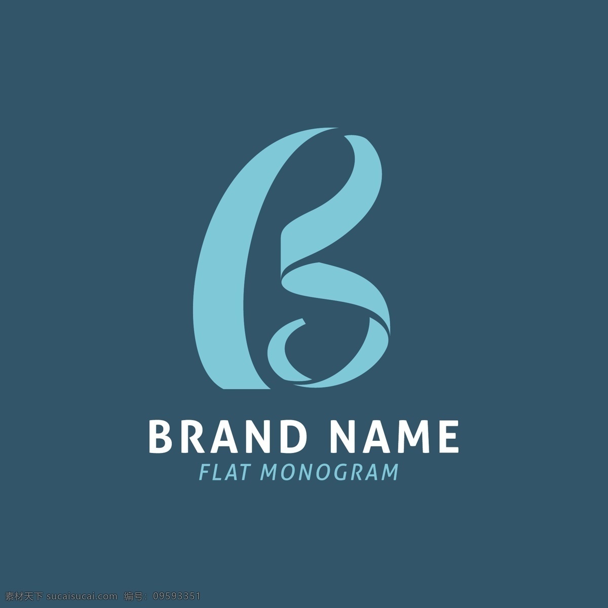 B字母LOGO素材图片下载-素材编号09593351-素材天下图库