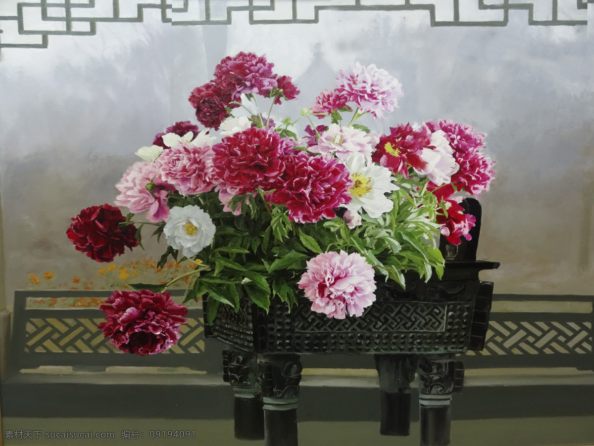 油画花卉 油画艺术 古典油画 写实油画 绘画油画 人物 新疆人物 艺术 绘画艺术 新疆 油画1 文化艺术 绘画书法