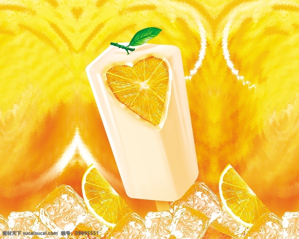 冰柠檬 冰块 冷饮 饮料 冰 薄荷 可乐 杯子 水滴 波纹 冰山 橙汁 冰橙 冰镇 分层 源文件