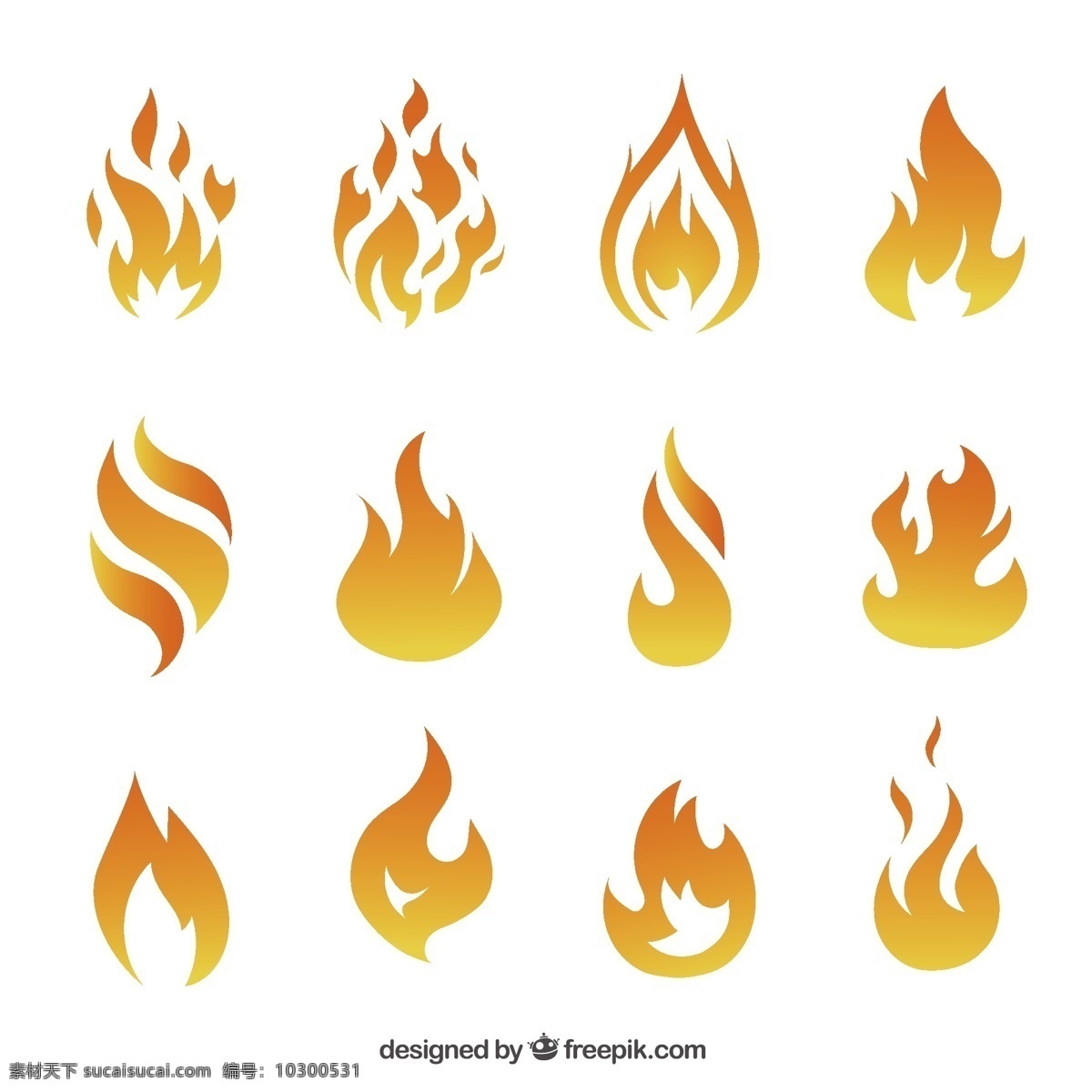 火灾 发生 火焰 品种 篝火 烧伤 品种繁多 燃烧 图标 高清 源文件