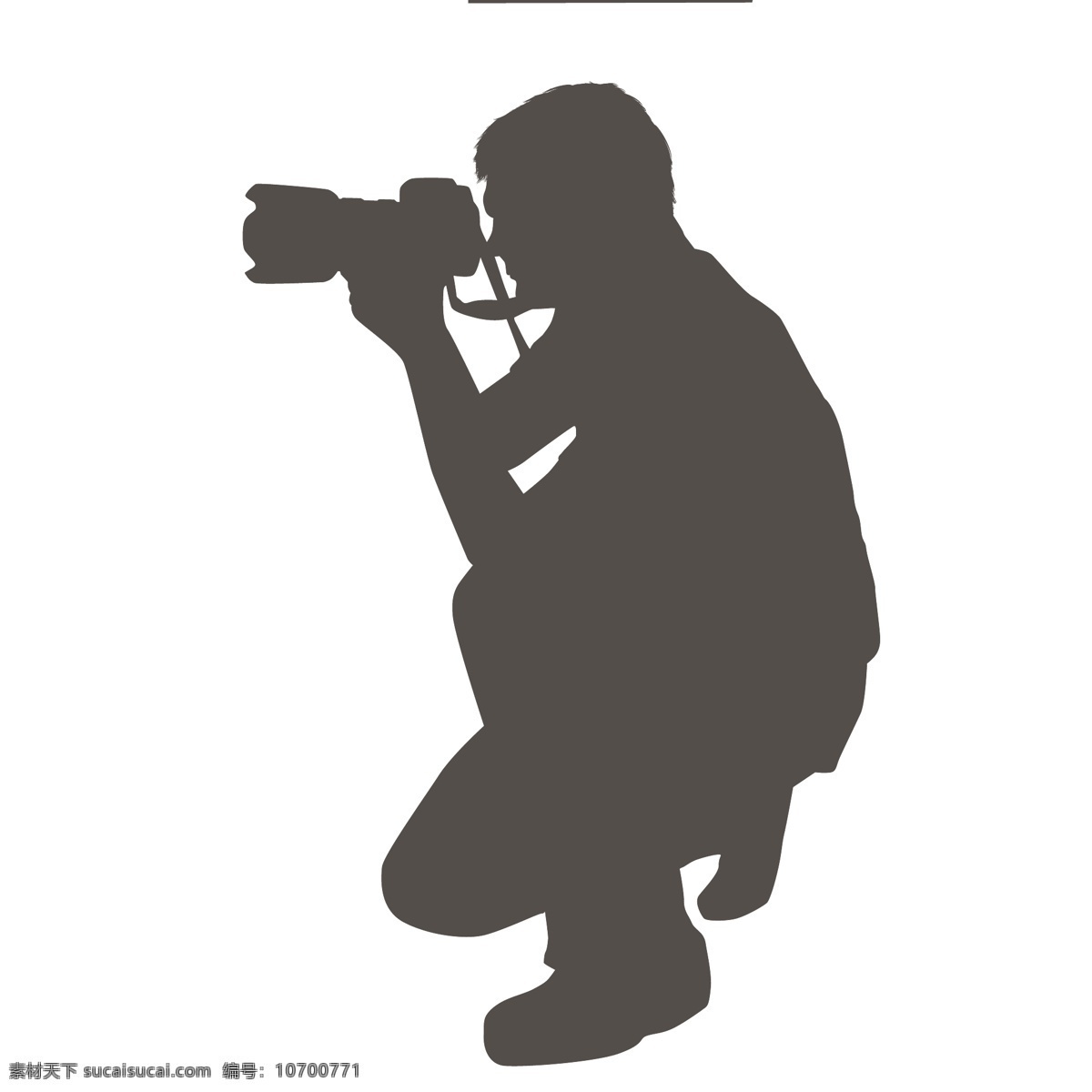 摄影人物剪影 人物 剪影 相机 摄影素材 手绘 摄影记者 拍摄 矢量人物 人物图库 职业人物