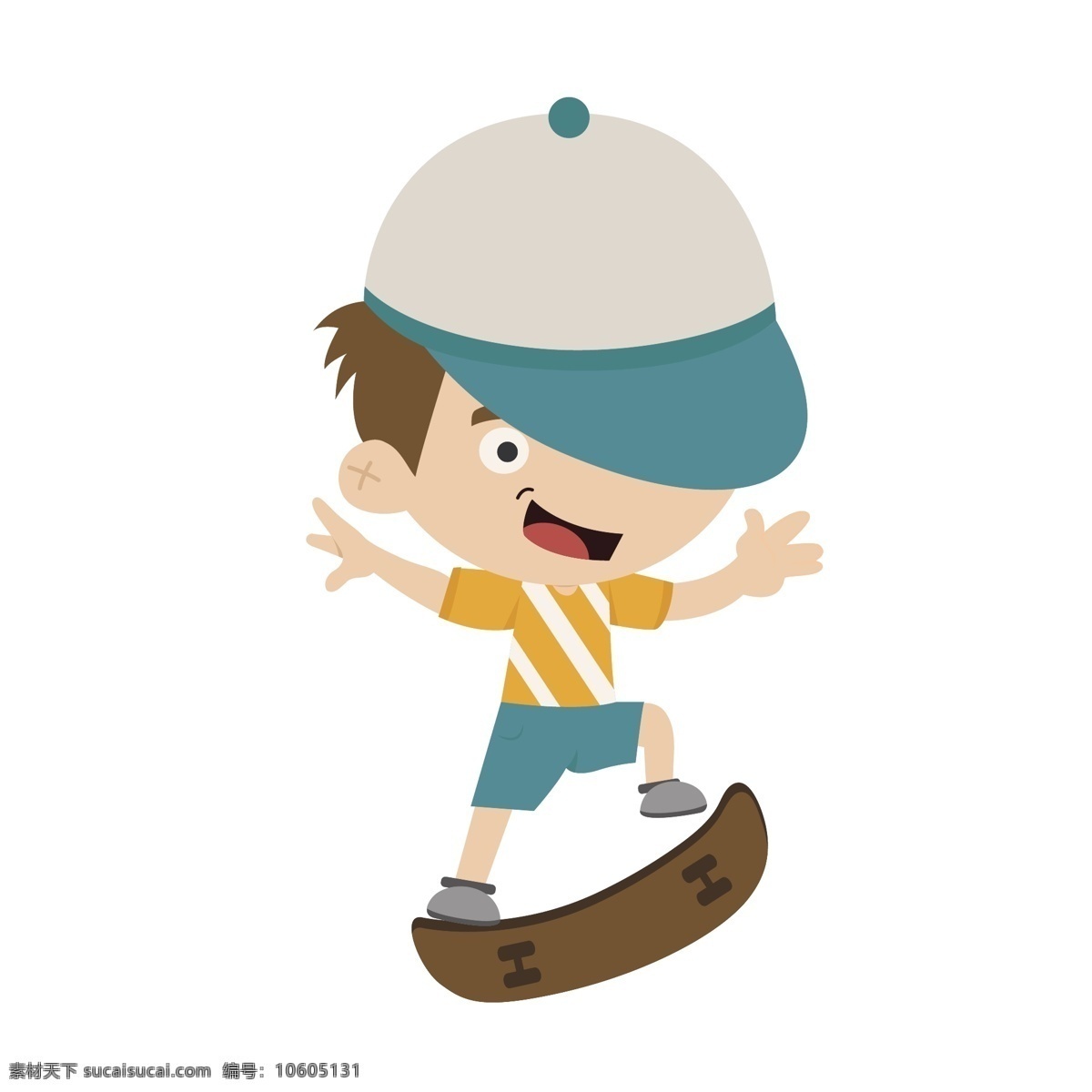 鸭舌帽 滑板 男孩 矢量 滑板运动 体育 体育运动 运动 滑板男孩 男孩滑板 个性 个性男孩 卡通 卡通男孩
