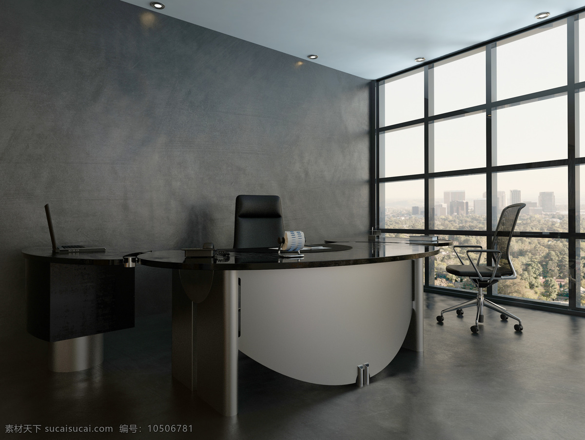 办公室 装饰设计 装修设计 室内设计 效果图 室内装潢设计 办公桌 现代 简约 环境家居