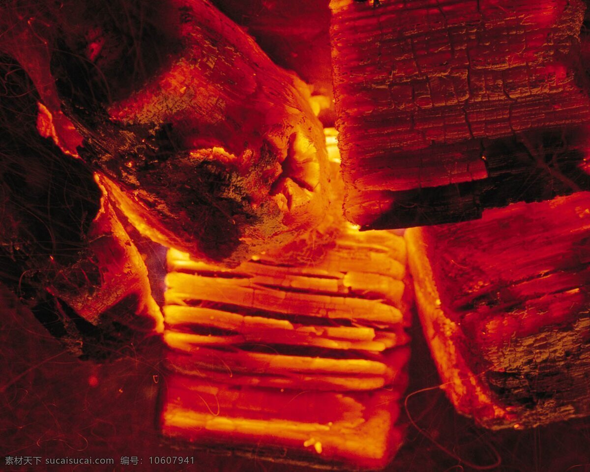 木炭 矢量素材 简图 燃烧 灰烬 火星 静物素材 彩色图 轮廓图