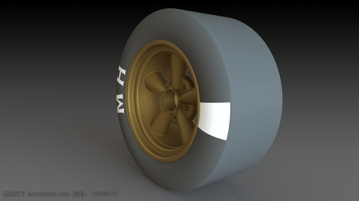 转矩 相信 mh 轮胎 车 车轮 肌肉 钢圈 3d模型素材 其他3d模型