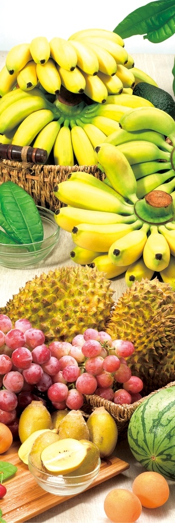 水果组合 水果 香蕉 榴莲 西瓜 红提 猕猴桃 生鲜
