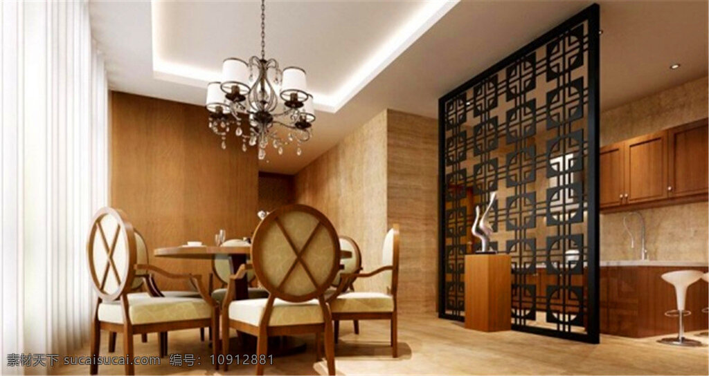 欧式 家居 餐厅 模型 家居生活 室内设计 装修 室内 家具 装修设计 环境设计 效果图 max 3d 吊灯